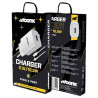 Ładowarka 220V 1X USB 5V 2,1A biała MOONX + KABEL LIGHTNING