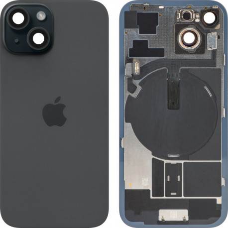 iPHONE 15 6,1'' Klapka BLACK ORYGINALNA