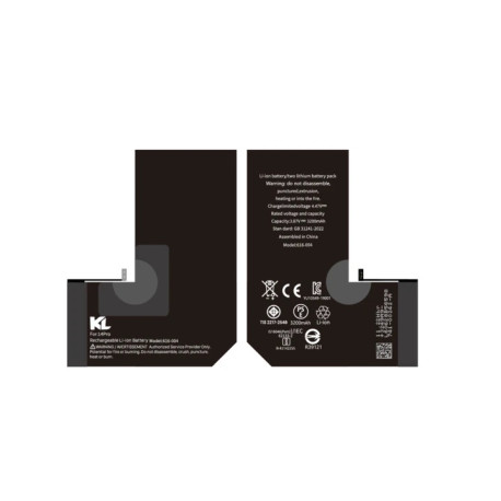 Bateria iPHONE 14 PRO 6,1'' Polymer 3200mAh CRACK BMS 100%