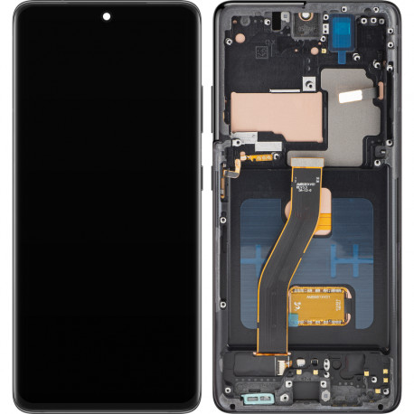 SAMSUNG SM-G998 GALAXY S21 ULTRA 5G Wyświetlacz LCD PHANTOM BLACK