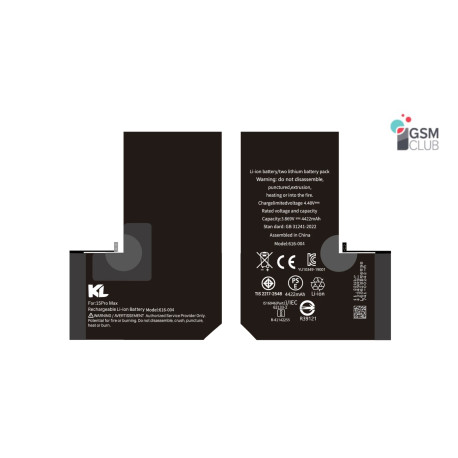 Bateria iPHONE 15 PRO MAX 6,7'' 4422mAh Polymer Diagnostic