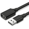 KABEL USB - USB Przedłużka 500cm Czarny UGREEN