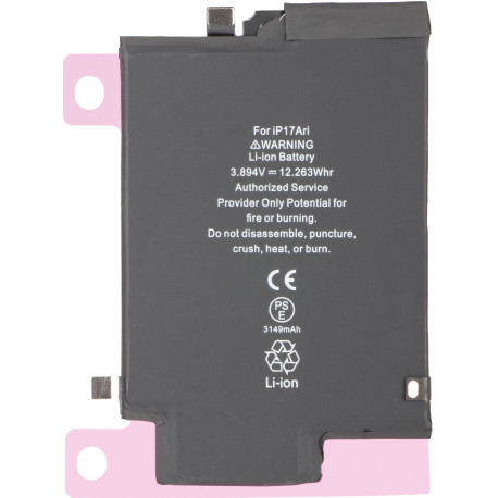 Bateria iPHONE AIR 6,5'' 3149mAh Polymer