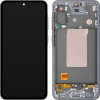 Samsung SM-A566B GALAXY A56 5G Wyświetlacz LCD BLACK / GRAPHITE z ramką