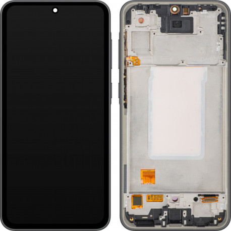 Samsung SM-A366B GALAXY A36 5G Wyświetlacz LCD AWESOME BLACK z ramką