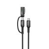 KABEL USB TYP-C - USB TYP-C 2w1 MagSafe 3 Hoco 240W 1.8m 180cm