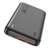 Power BANK 10000 mAh czarny QC PD 2A 22,5W HOCO